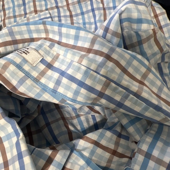 Peter Millar Weekender Wash Shirt Men Large  Long Sleeve Button Up - Picture 6 of 6